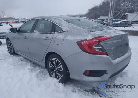 2017 Honda Civic Ex-T from USA, damaged, VIN 19XFC1F38HE031556